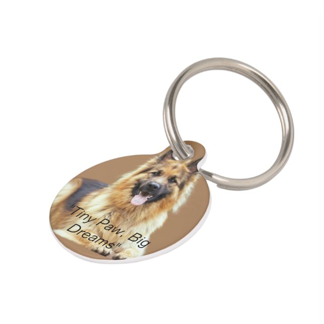 Round Pet Tag (Side)