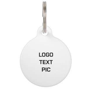 Round Pet Tag