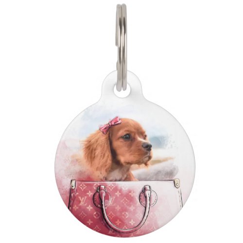 Round Pet Tag