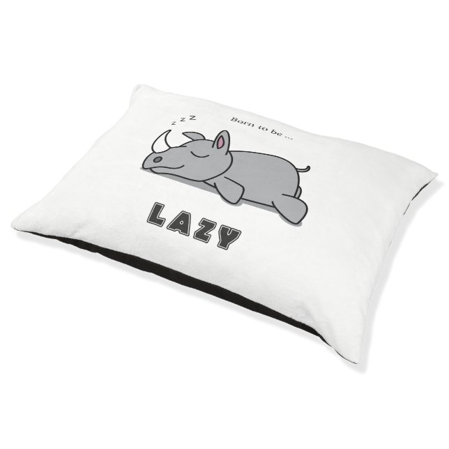 Round Pet Tag Bed (Angled)