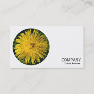 Round Photo - Dandelion Business Card
