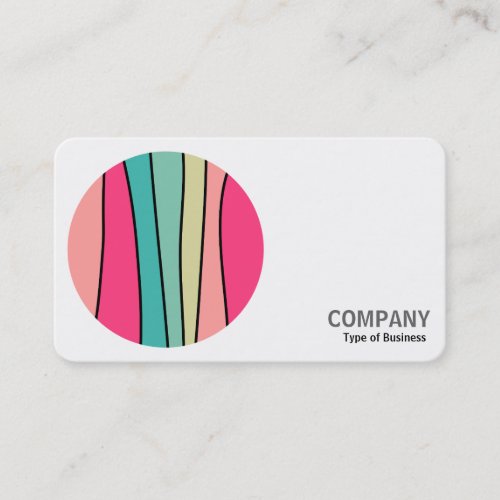 Round Photo _ Round Color Abstract 16042201 Business Card