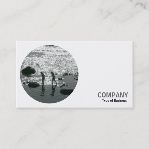 Round Photo _ Stepping Stones Business Card