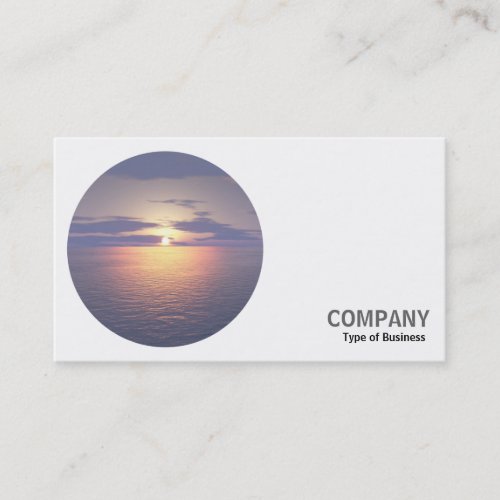 Round Photo _ SunriseSunset Business Card