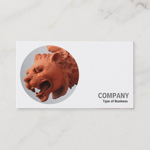Round Photo _ Terracotta Beast Business Card