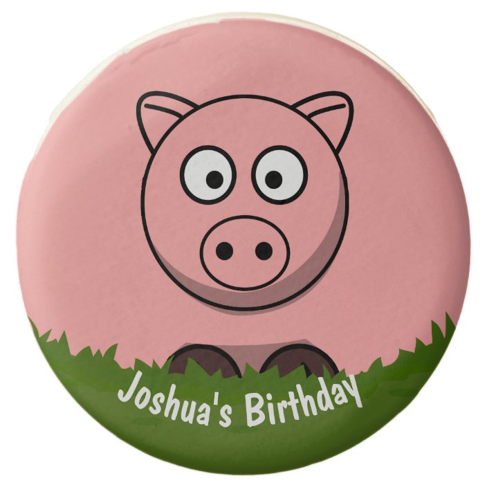 Round Pig Chocolate Covered Oreo