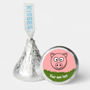 Round Pig Kids Farm Party Hershey®'s Kisses®