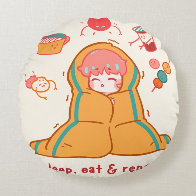 Round Pillow (Front)