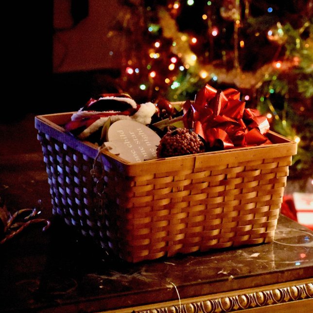 Round Pillow (Christmas Dreams by Sherry Lee St Clair McDowell)