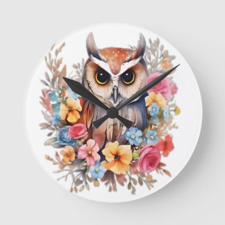 Round Pillow Clock