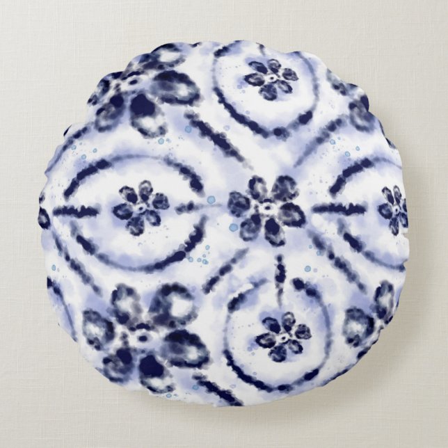 Round Pillow Design  (Front)