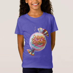 Round Pink Candy T-Shirt