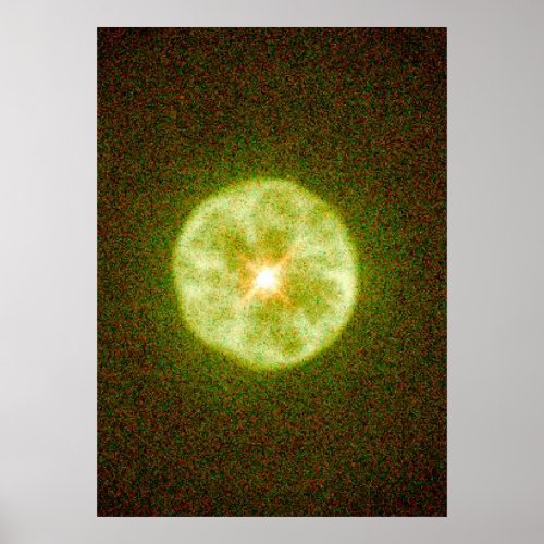 Round Planetary Nebula IC 3568 Poster