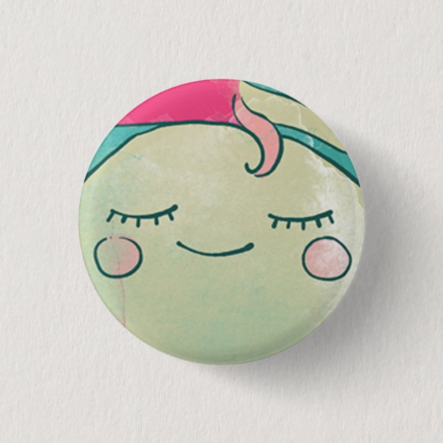 Round plate mother #mamamorfosis button (Front)