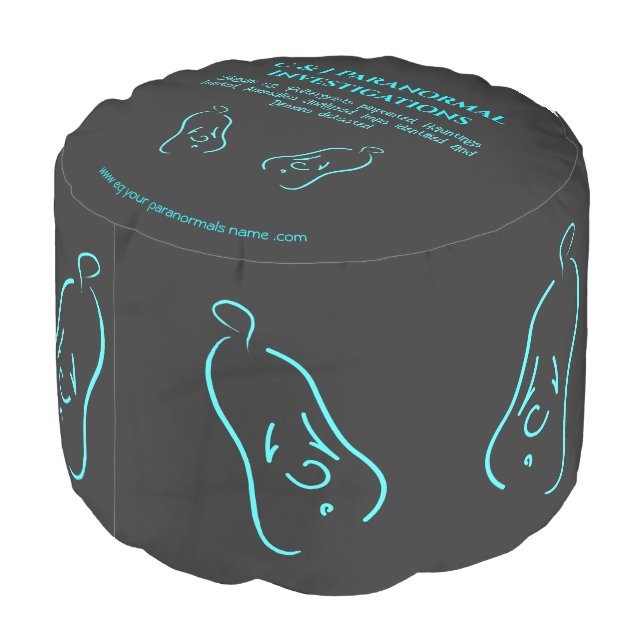 Round Pouf (Angled Back)