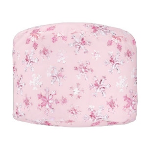 Round Pouf that brings pink  dreams