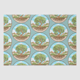 Round Pouf Tissue Paper