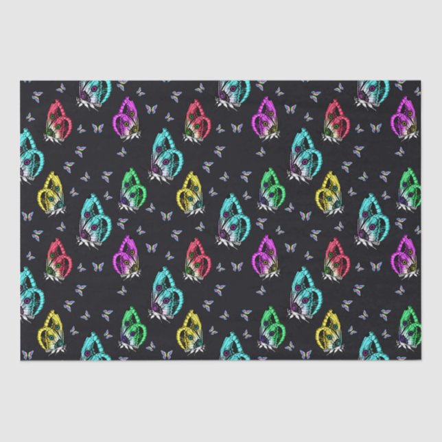 Round Pouf Tissue Paper (Front)