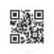 Round QR Code Sticker