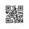 Round QR Code Sticker