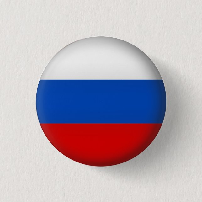 Round Russia Button (Front)
