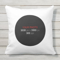 Round Shape Personal Creations 20 Inch Outdoor Pillow Round Shape Personal Creations 20 Inch Outdoor Pillow