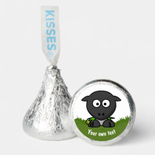 Round Sheep Personalised Kids Farm Party Hershey®'s Kisses®