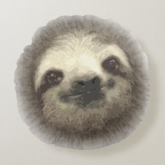 large sloth pillow