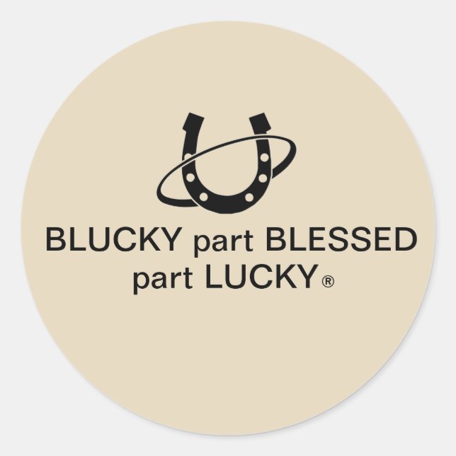 Round Sticker, Glossy, Large 3 inch(6per sheet) Classic Round Sticker (Front)