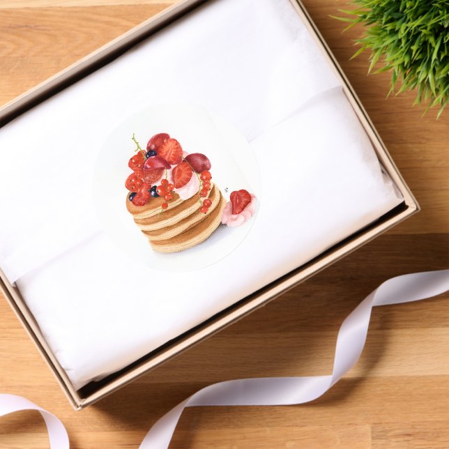 Round Stickers Pancakes (Tissue Paper)