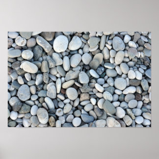 round stone texture rock minerals nature gravel poster
