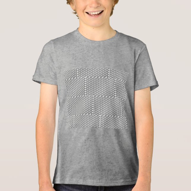 round T Tri-Blend Shirt (Front)