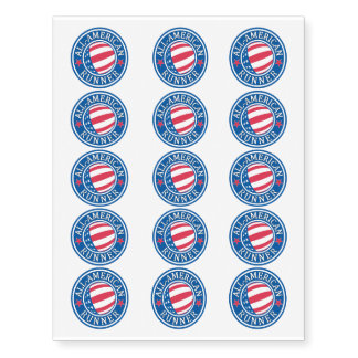 ROUND Template Temporary Tattoos