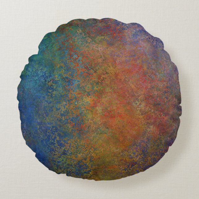 Round Throw Pillow (Front)
