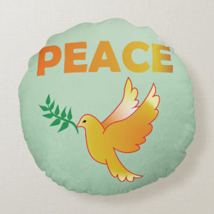 Round Throw Pillow