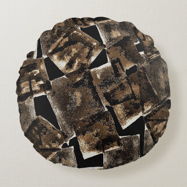 Round Throw Pillow (Front)