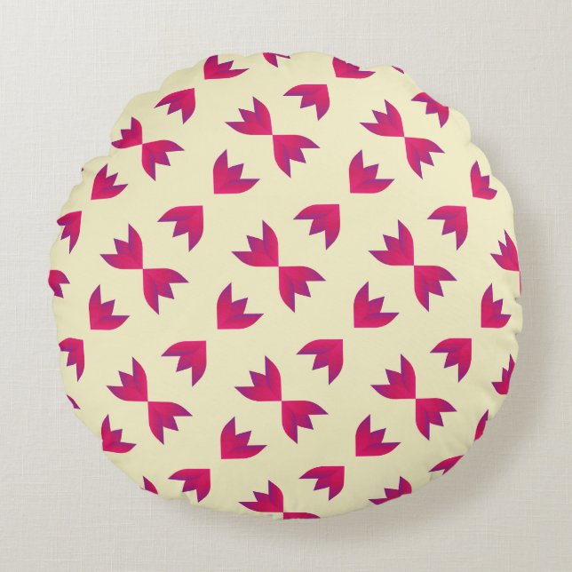 Round throw pillow (Front)