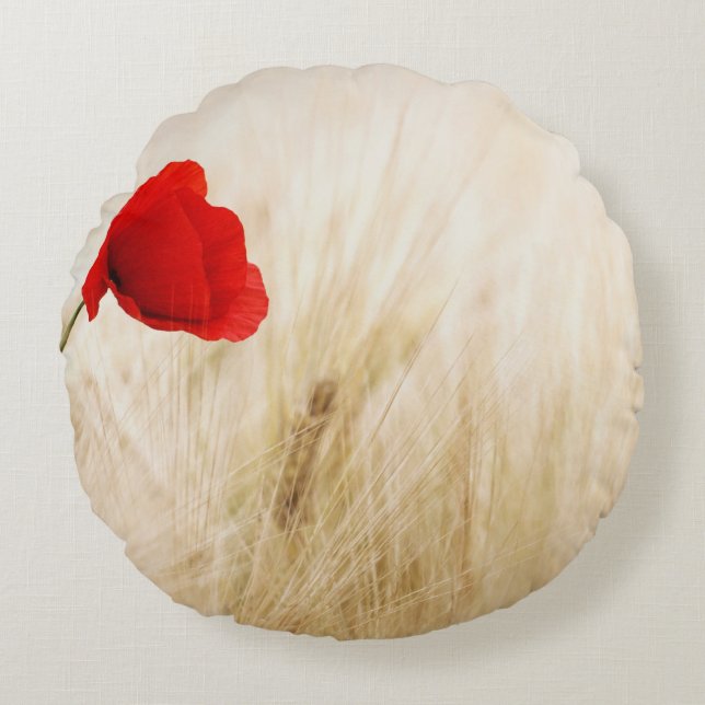 Round Throw Pillow (16") (Front)