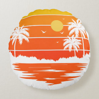 Round Throw Pillow (16")
