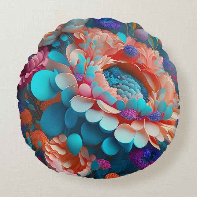  Round Throw Pillow (16") (Front)