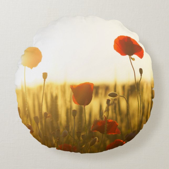 Round Throw Pillow (16") (Front)