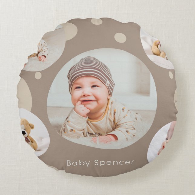 Round Throw Pillow (16") (Front)