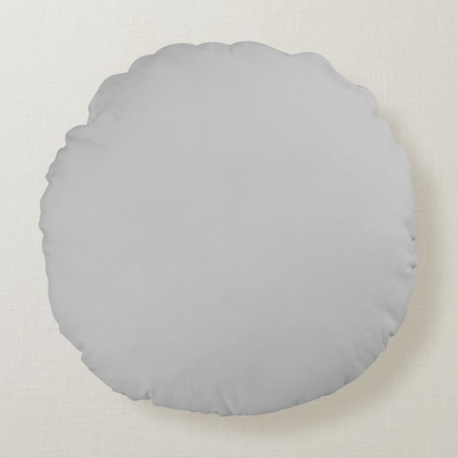 Round Throw Pillow | Custom 16" Accent Cushion (Front)