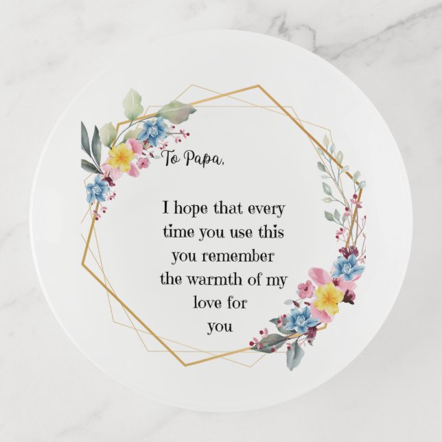 Round Trinket Tray (Front)