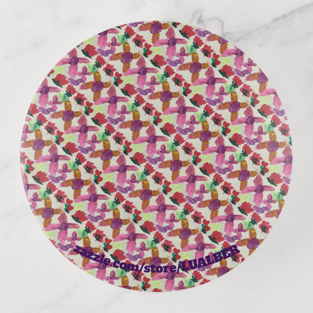 Round Trinket Tray #19.2021 (Front)