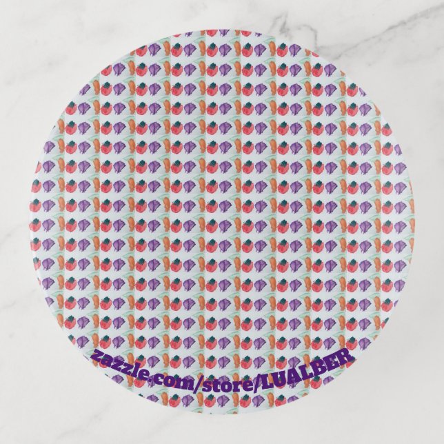 Round Trinket Tray #28.2021 (Front)