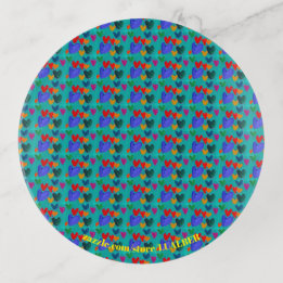 Round Trinket Tray - #7.2022