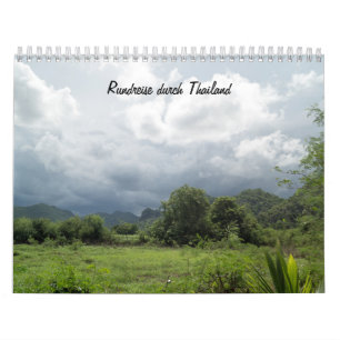 Round trip to Thailand Calendar