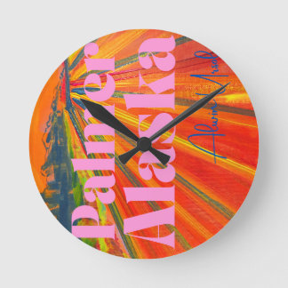 Round Wall Clock