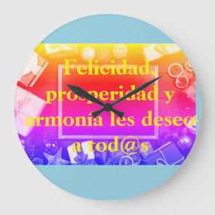 Round wall watches with beautiful designs large clock